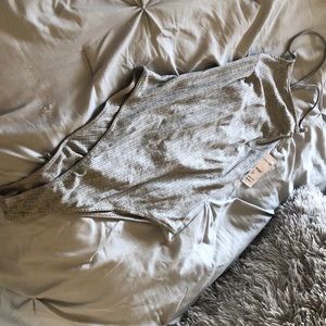 Grey Lush Bodysuit